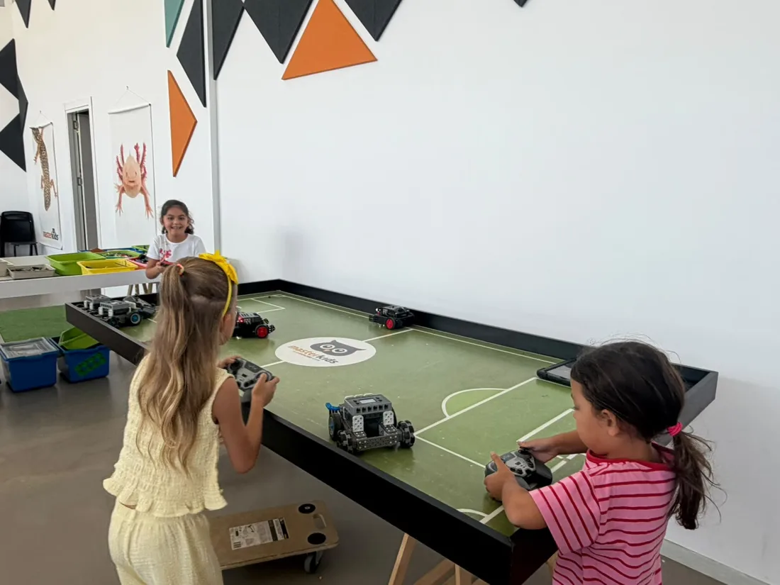 Children enjoying birthday activities at MasterKids