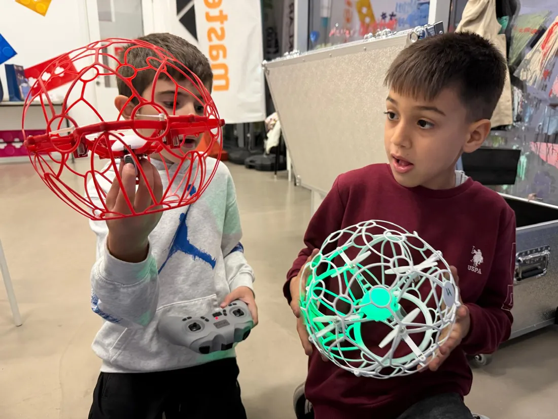 Children enjoying birthday activities at MasterKids